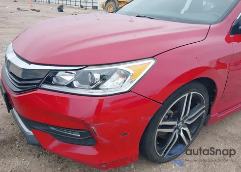 2016 Honda Accord Sport from USA, damaged, VIN 1HGCR2F51GA145684